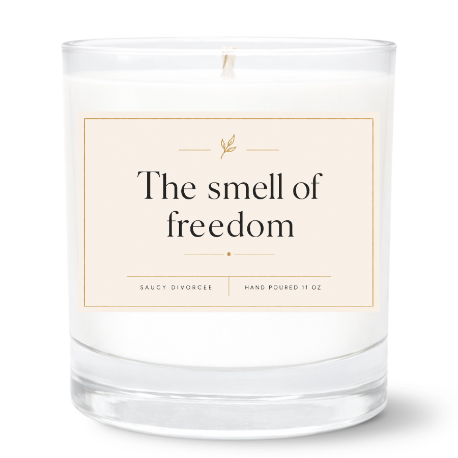 The Smell of Freedom Handpoured Soy Candle