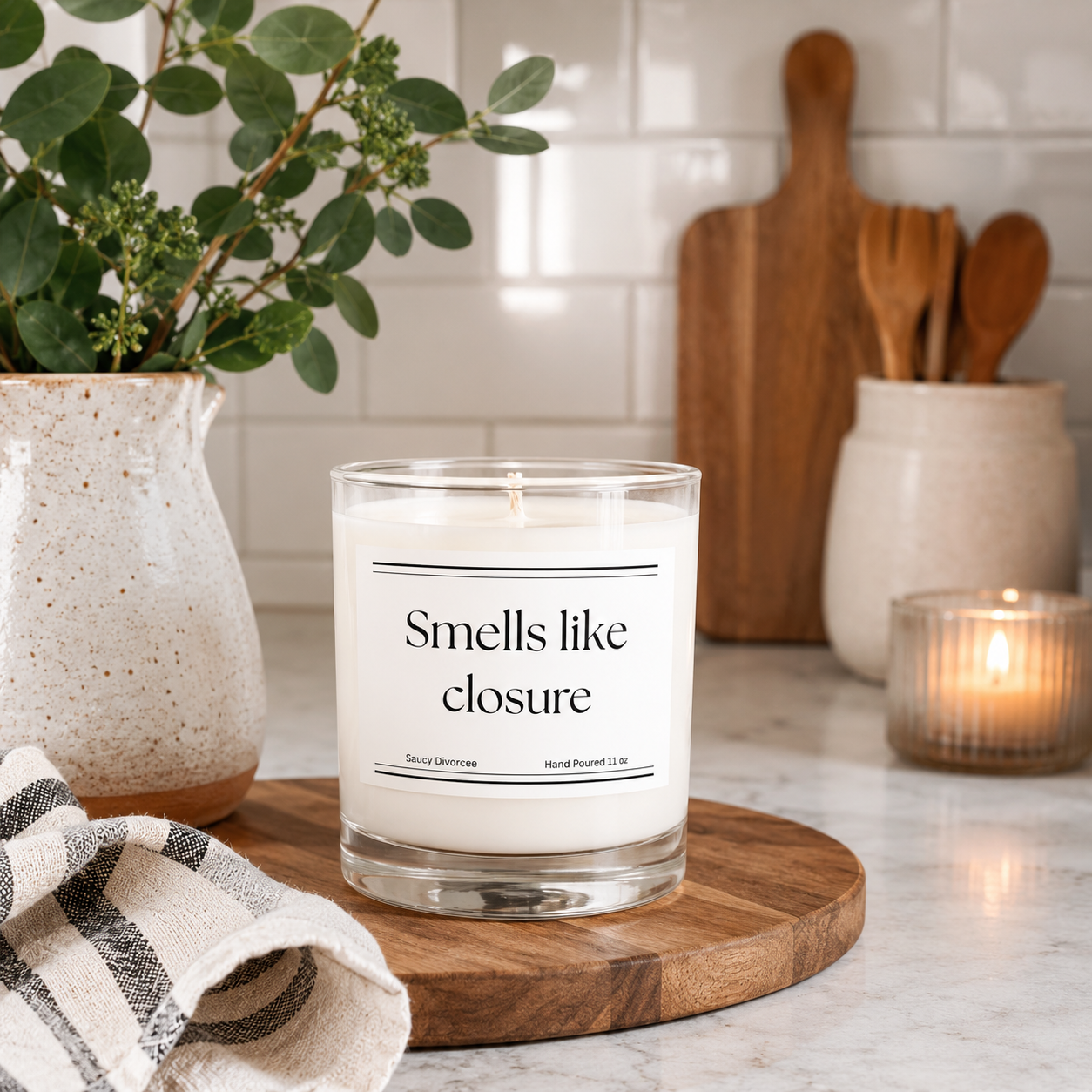 Smells Like Closure Hand poured Soy Candle